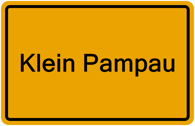 Handelsregisterauszug Klein Pampau